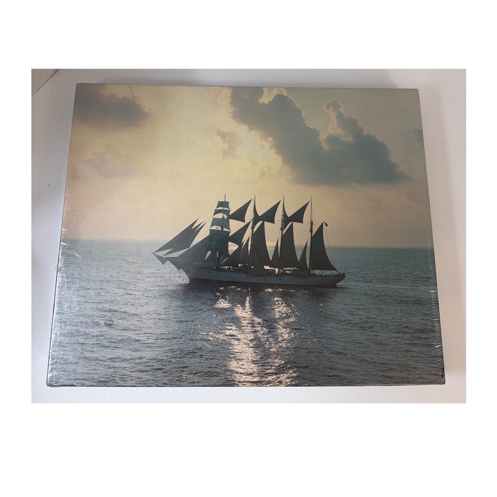 SEALED Another View‎ Tall Ship Jigsaw Puzzle 1000 Pieces 24 x 30 C R Gibson